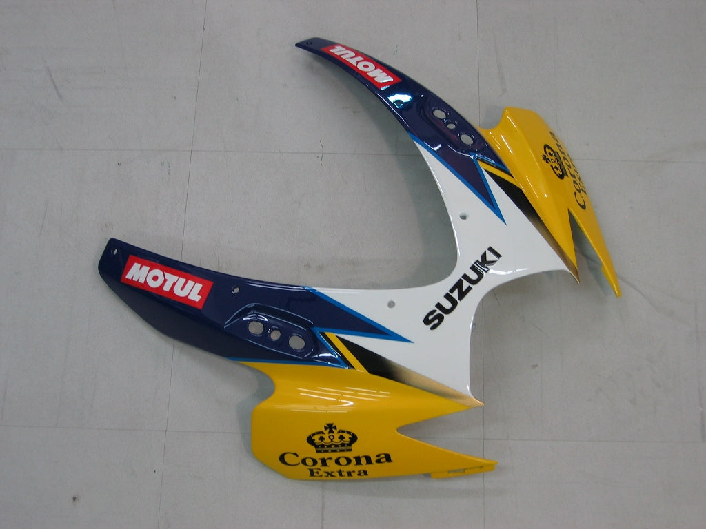 Carenados Amotopart 2006-2007 Suzuki GSXR 600 750 Amarillo Azul Corona GSXR Genérico