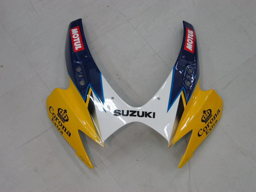 Carenados Amotopart 2006-2007 Suzuki GSXR 600 750 Amarillo Azul Corona GSXR Genérico