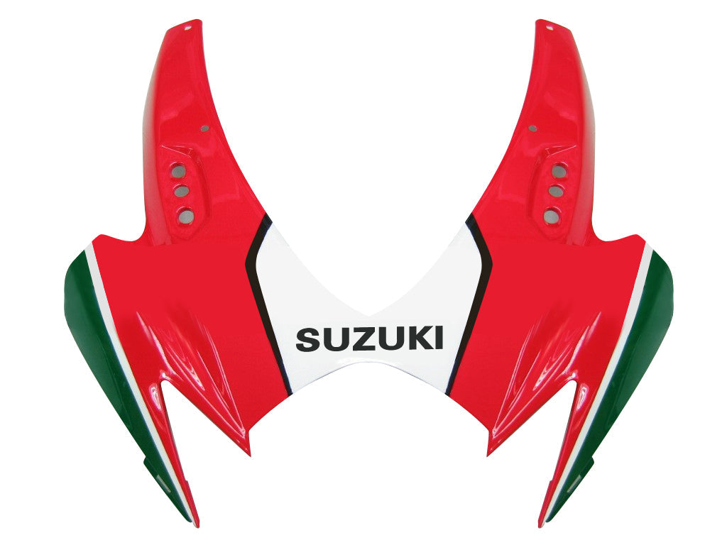 Carénages Amotopart 2006-2007 Suzuki GSXR 600 750 Blanc Rouge Vert Alitalia Generic