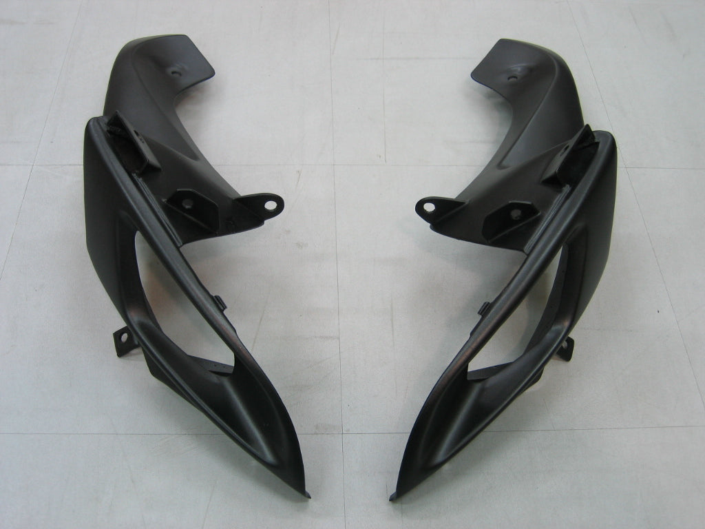 Amotopart Carénages 2006-2007 Suzuki GSXR 600 750 Argent &amp; Noir GSXR Generic