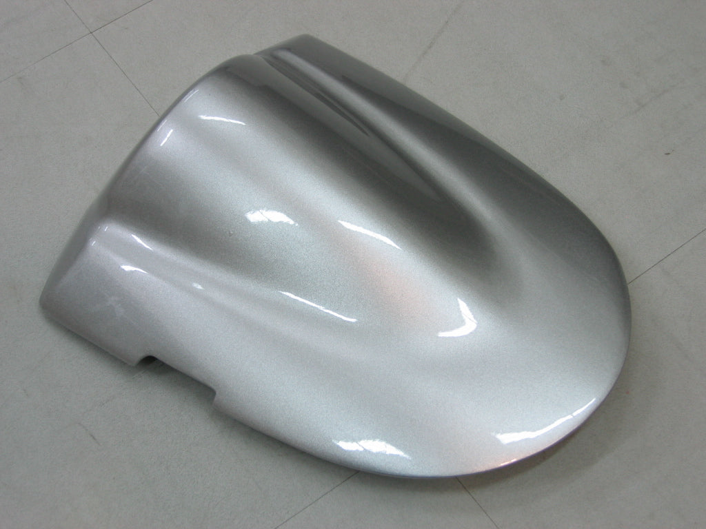 Amotopart Carénages 2006-2007 Suzuki GSXR 600 750 Argent &amp; Noir GSXR Generic