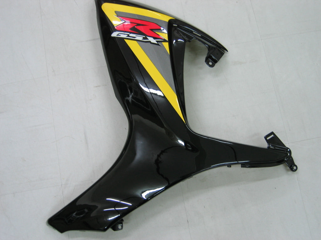 Carenado Amotopart 2006-2007 Suzuki GSXR 600 750 Negro y Amarillo GSXR Genérico