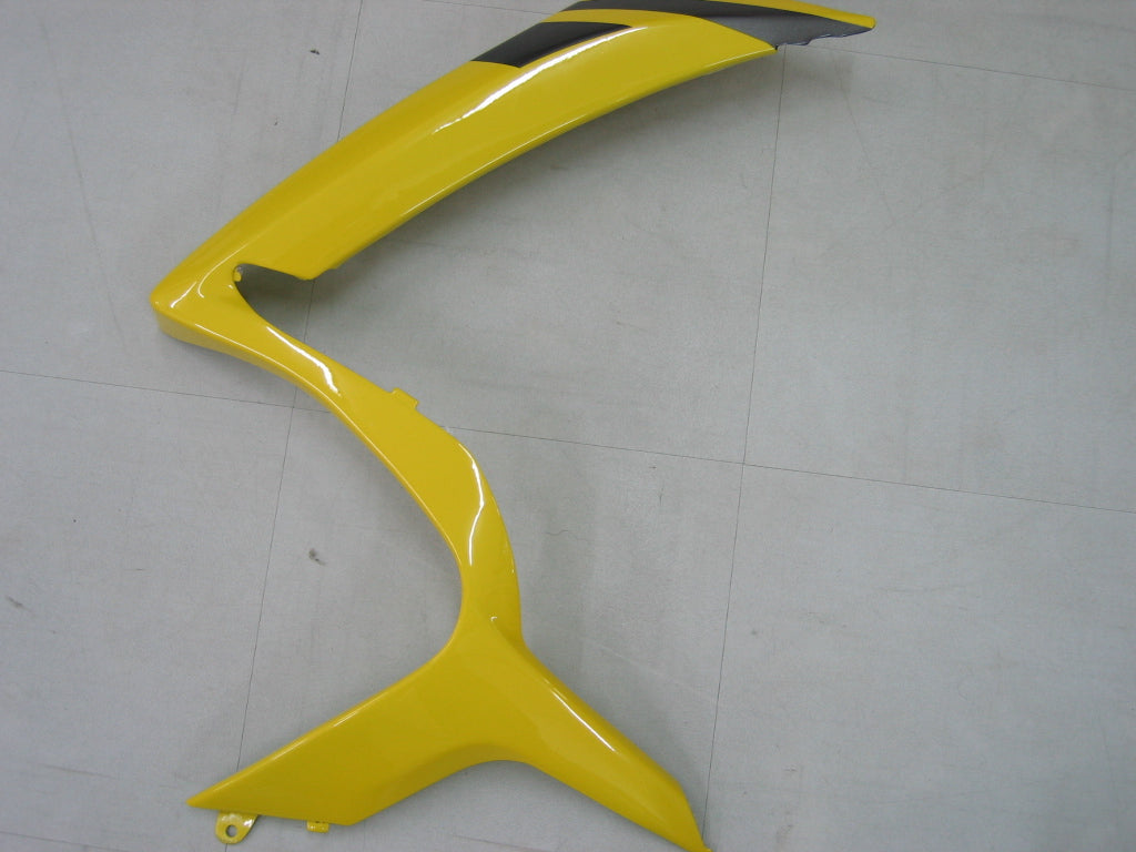 Carenado Amotopart 2006-2007 Suzuki GSXR 600 750 Negro y Amarillo GSXR Genérico