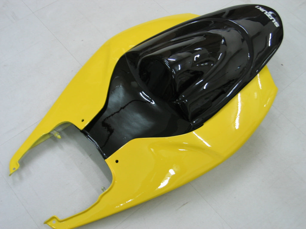 Carenado Amotopart 2006-2007 Suzuki GSXR 600 750 Negro y Amarillo GSXR Genérico