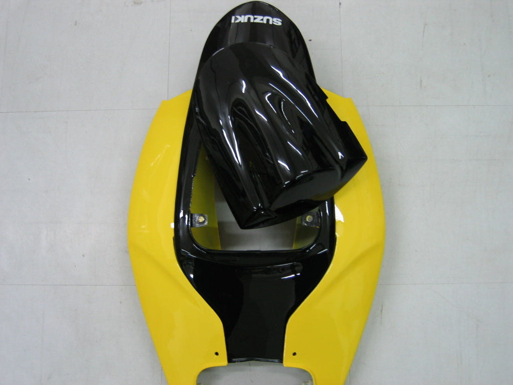 Carenado Amotopart 2006-2007 Suzuki GSXR 600 750 Negro y Amarillo GSXR Genérico