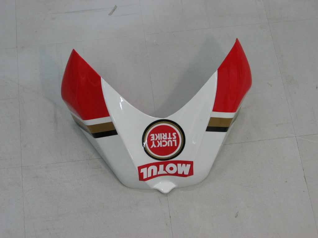 Carénages Amotopart 2006-2007 Suzuki GSXR 600 750 Blanc Rouge Lucky Strike Generic