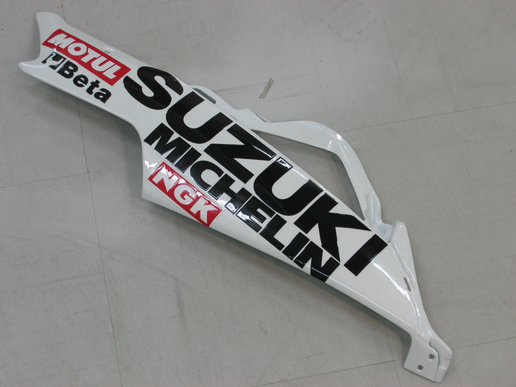 Carénages Amotopart 2006-2007 Suzuki GSXR 600 750 Blanc Rouge Lucky Strike Generic