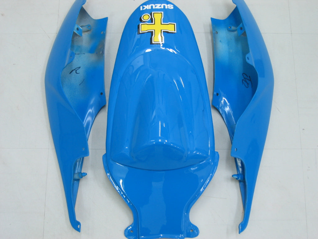 Carénages Amotopart 2006-2007 Suzuki GSXR 600 750 Bleu Rizla Generic