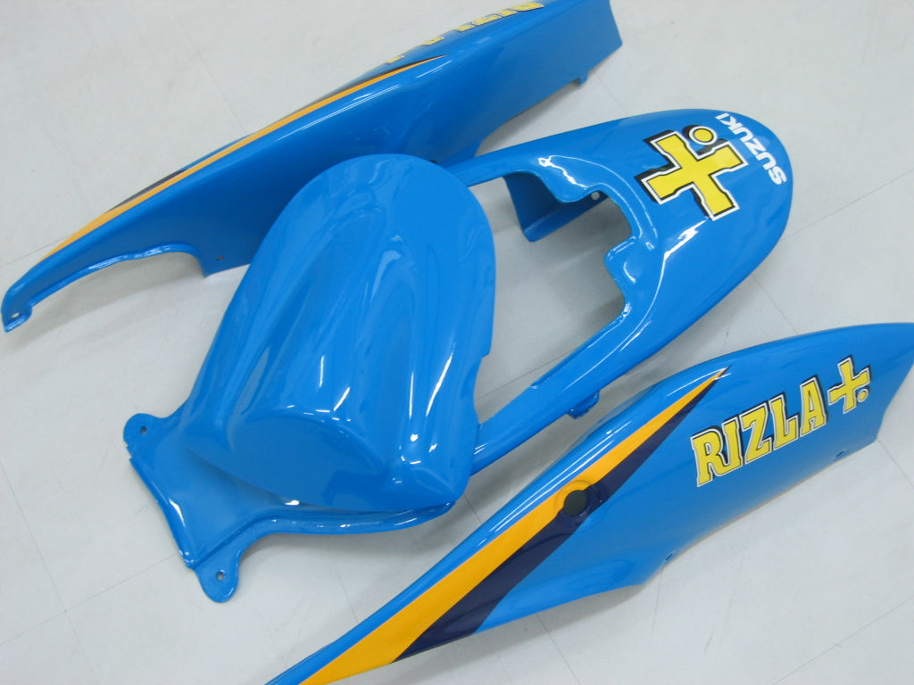 Carénages Amotopart 2006-2007 Suzuki GSXR 600 750 Bleu Rizla Generic