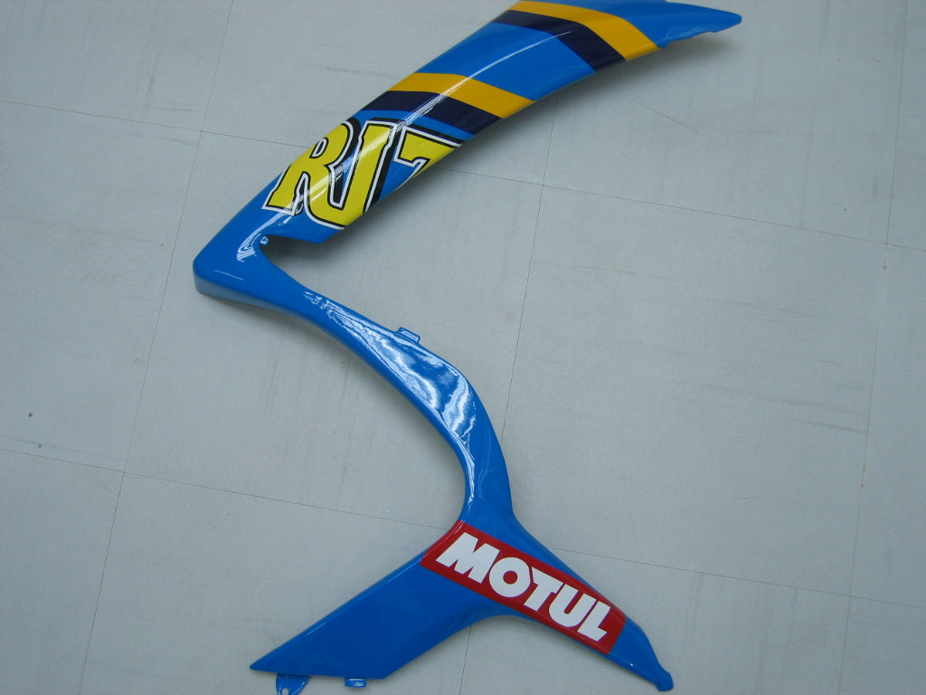 Carénages Amotopart 2006-2007 Suzuki GSXR 600 750 Bleu Rizla Generic