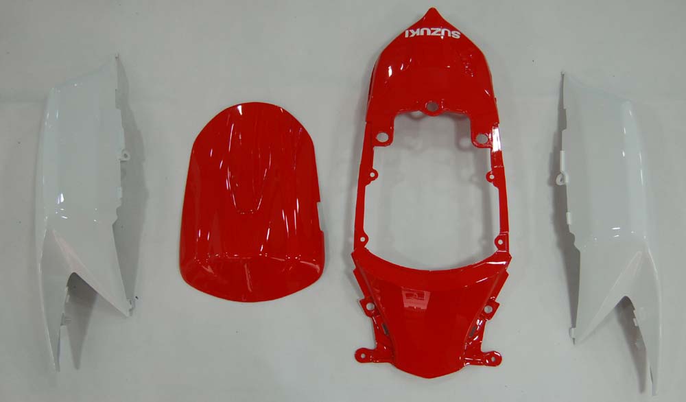 Carénages Amotopart 2008-2010 Suzuki GSXR 600 750 Rouge Blanc Noir GSXR Generic