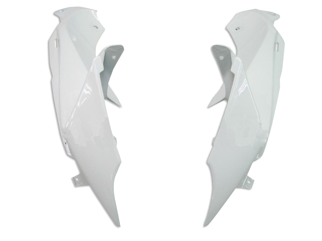 Carenados Amotopart 2008-2010 Suzuki GSXR 600 750 Blanco Negro GSXR Genérico