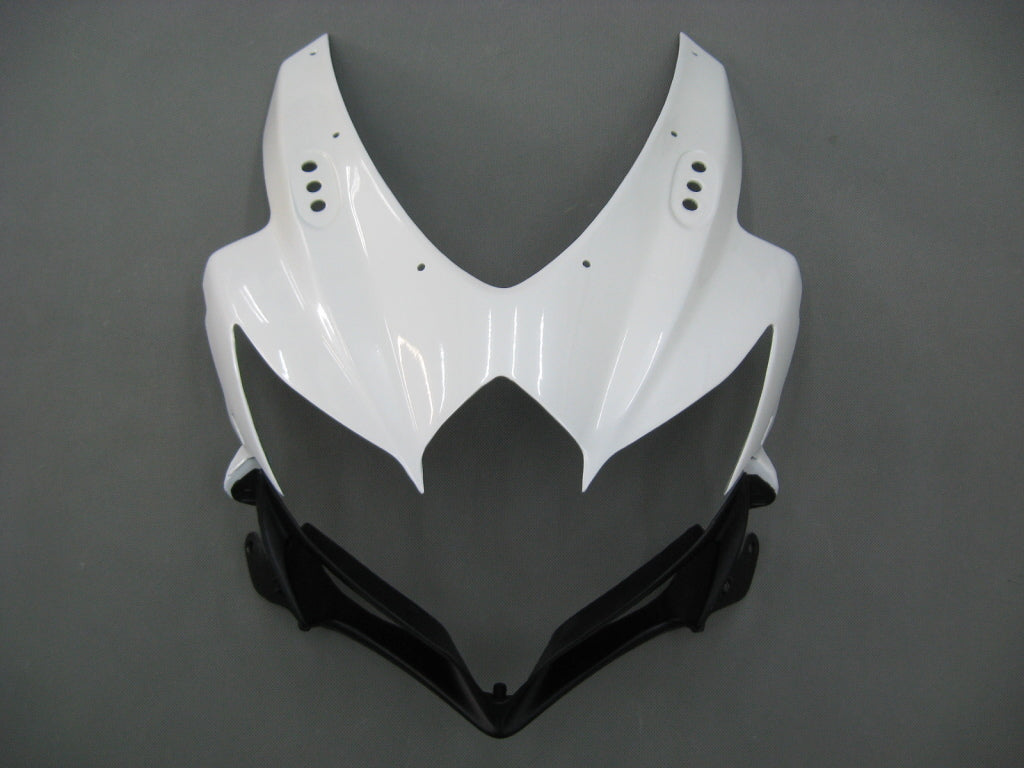 Amotopart Carénages 2008-2010 Suzuki GSXR 600 750 Argent Blanc GSXR Generic