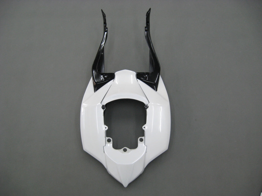 Amotopart Carénages 2008-2010 Suzuki GSXR 600 750 Argent Blanc GSXR Generic