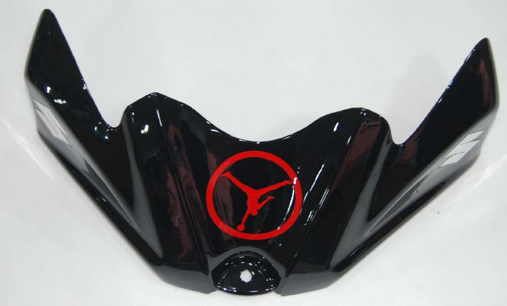 Carenados Amotopart 2008-2010 Suzuki GSXR 600 750 Negro Plata Jordan Genérico