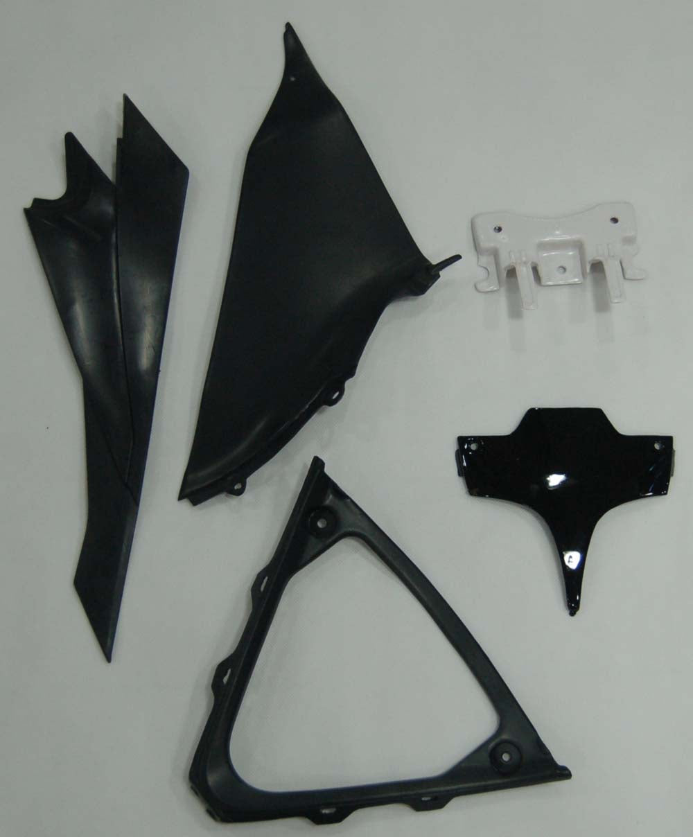 Carenados Amotopart 2008-2010 Suzuki GSXR 600 750 Negro Plata Jordan Genérico