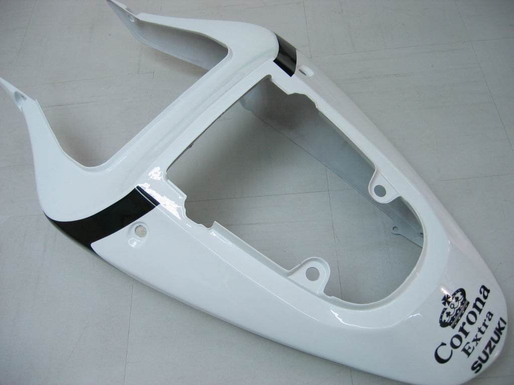 Carenados Amotopart 2001-2003 Suzuki GSXR 750 Blanco Negro Alstare Corona Genérico