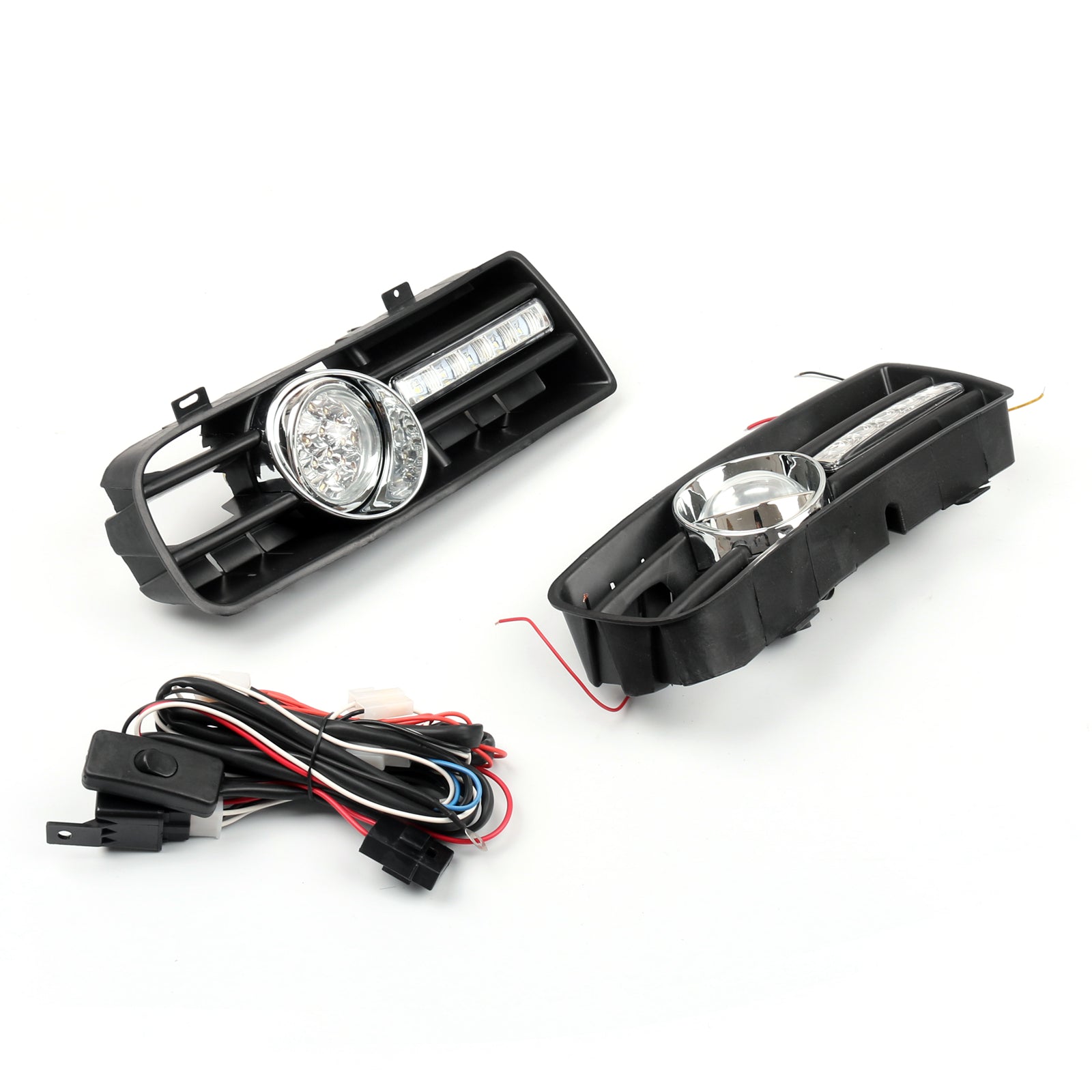 2x antibrouillard 5 LED calandre de pare-chocs avant lampe DRL pour VW Golf MK4 GTI TDI (99-04) générique