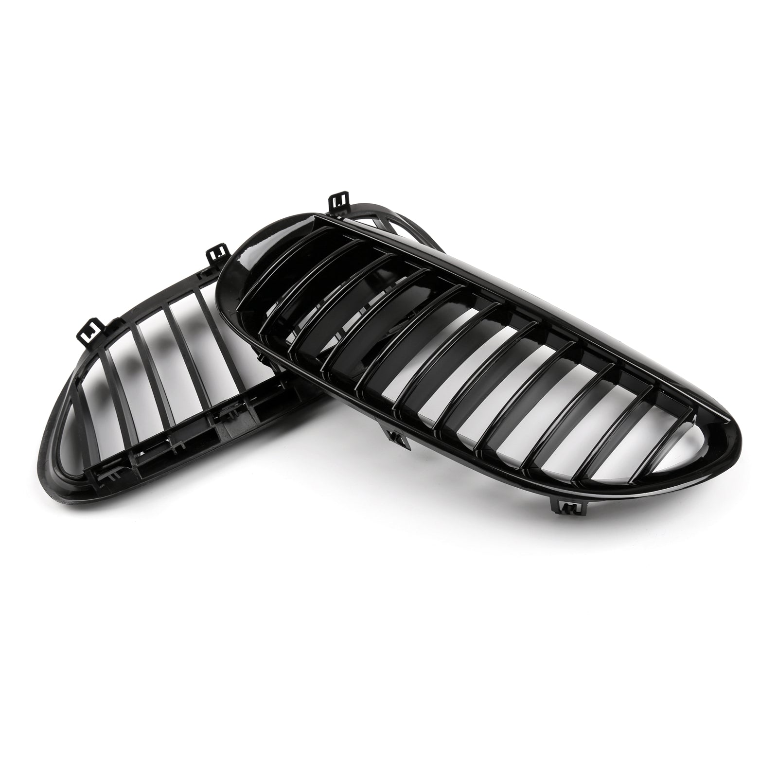 Negro brillante/mate BMW 2004-2010 E63 E64 6 Series Coupe Convertible Generic Grille