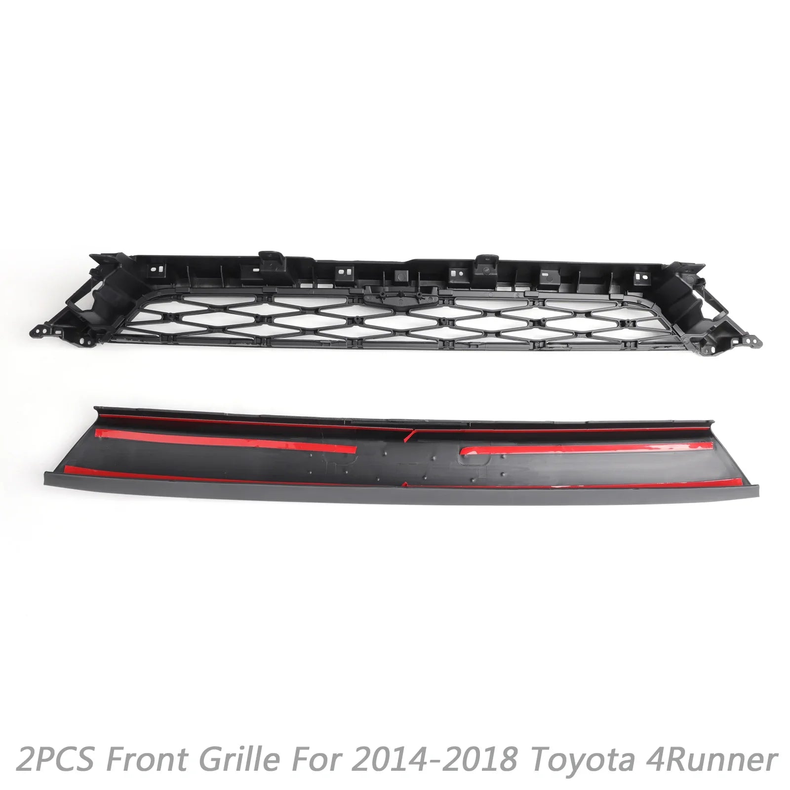 14-19 4Runner TRD PRO Grille de pare-chocs avant 2 pièces PZ323-35056 PZ327-35053 Grille de remplacement générique