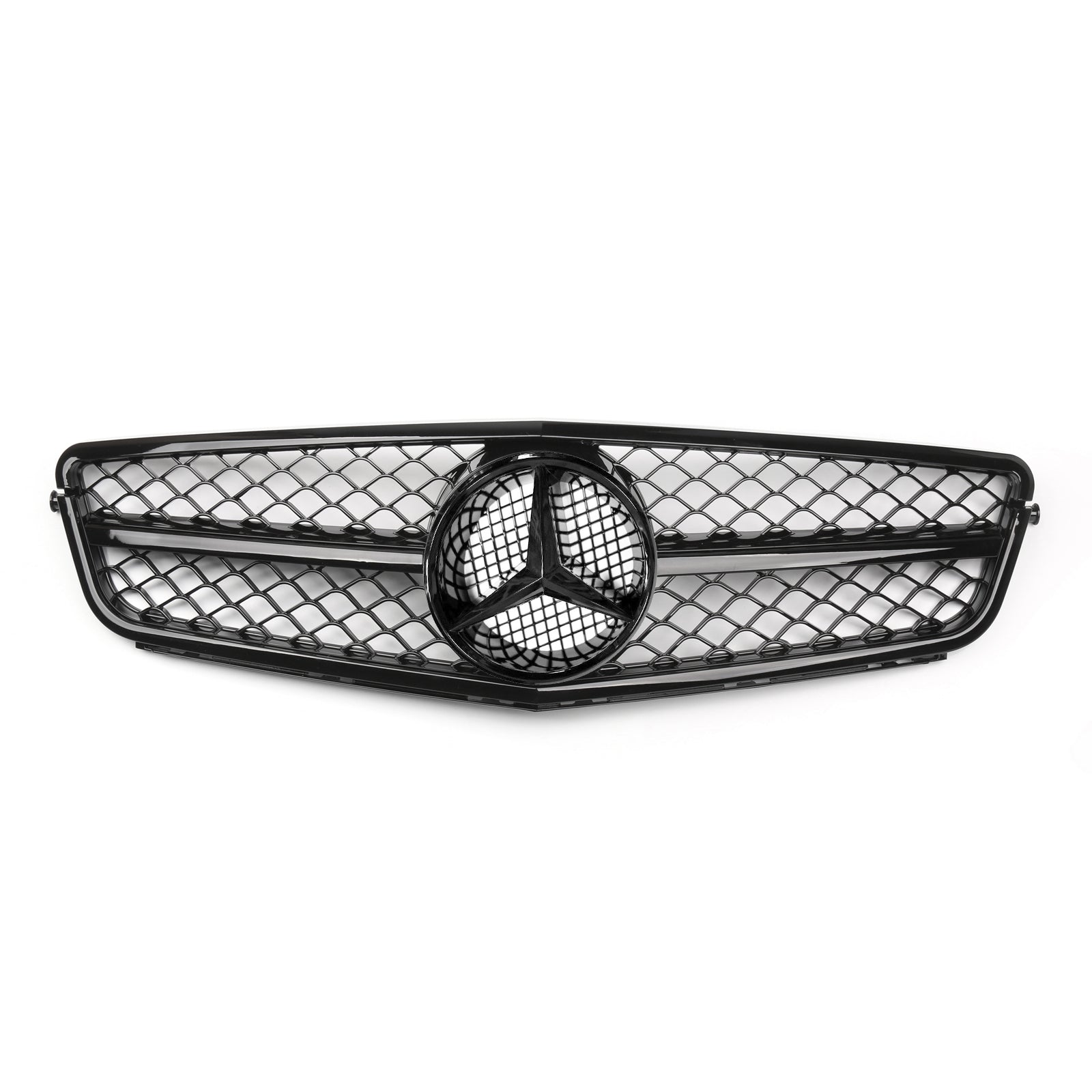 W204 C250 C350 08-14 Mercedes Benz AMG Style Grille de remplacement de calandre noire brillante générique
