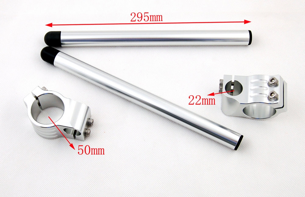 Clip de guidon CNC 50MM pour Ducati Monster Aprilia RSV Mille Mille R RS 250 générique