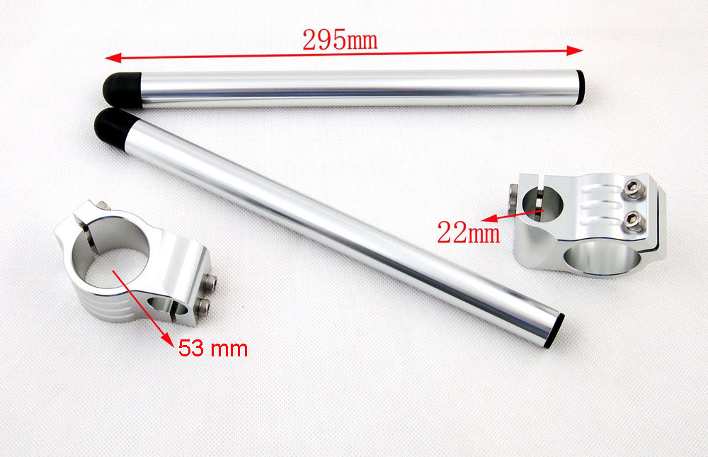 Clip de guidon 53MM pour Ducati 749 996 998 1098 1198 Aprilia Mille Falco RSVR générique