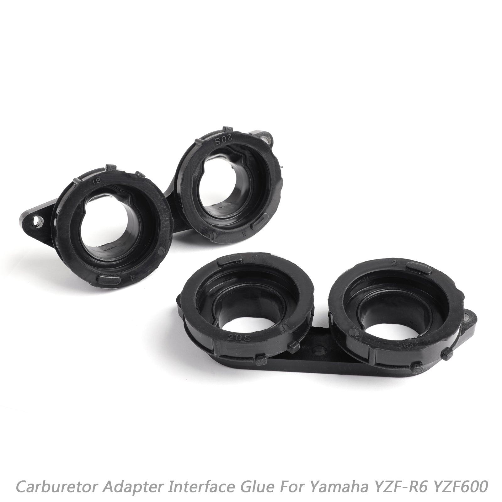 Gomma collettore di aspirazione corpo farfallato per Yamaha FZ6 FZ6R 2009-2017 2016 generico