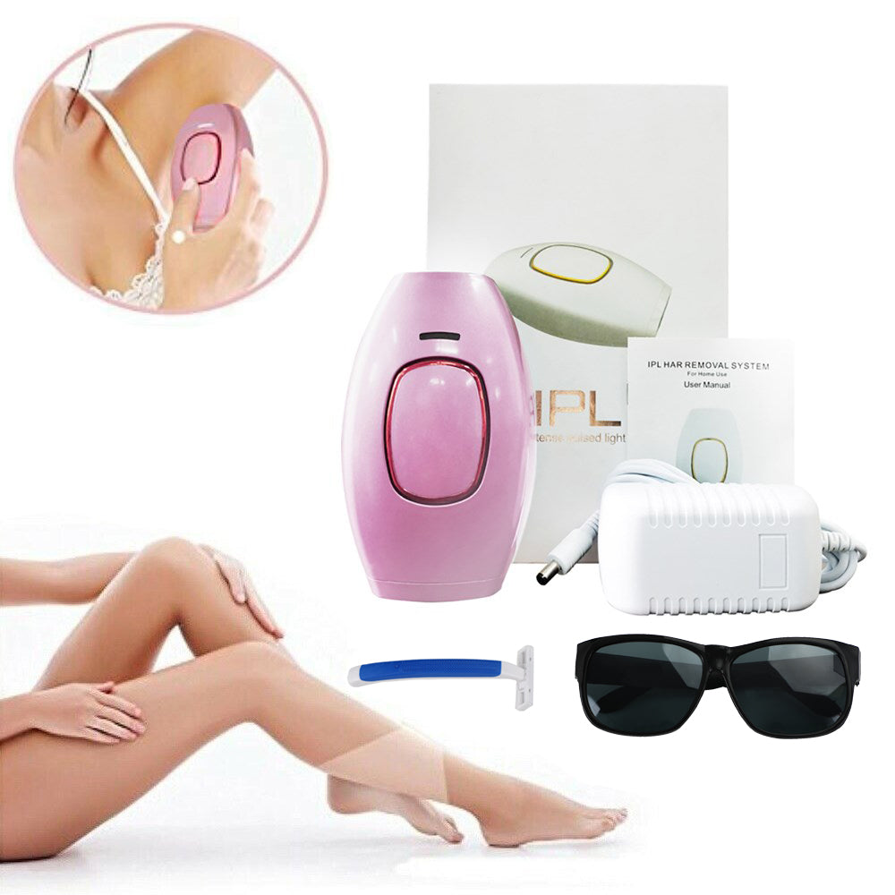 IPL Laser Hair Remover Handheld Home Hair Removal System Pain Free 500000 Flash Générique