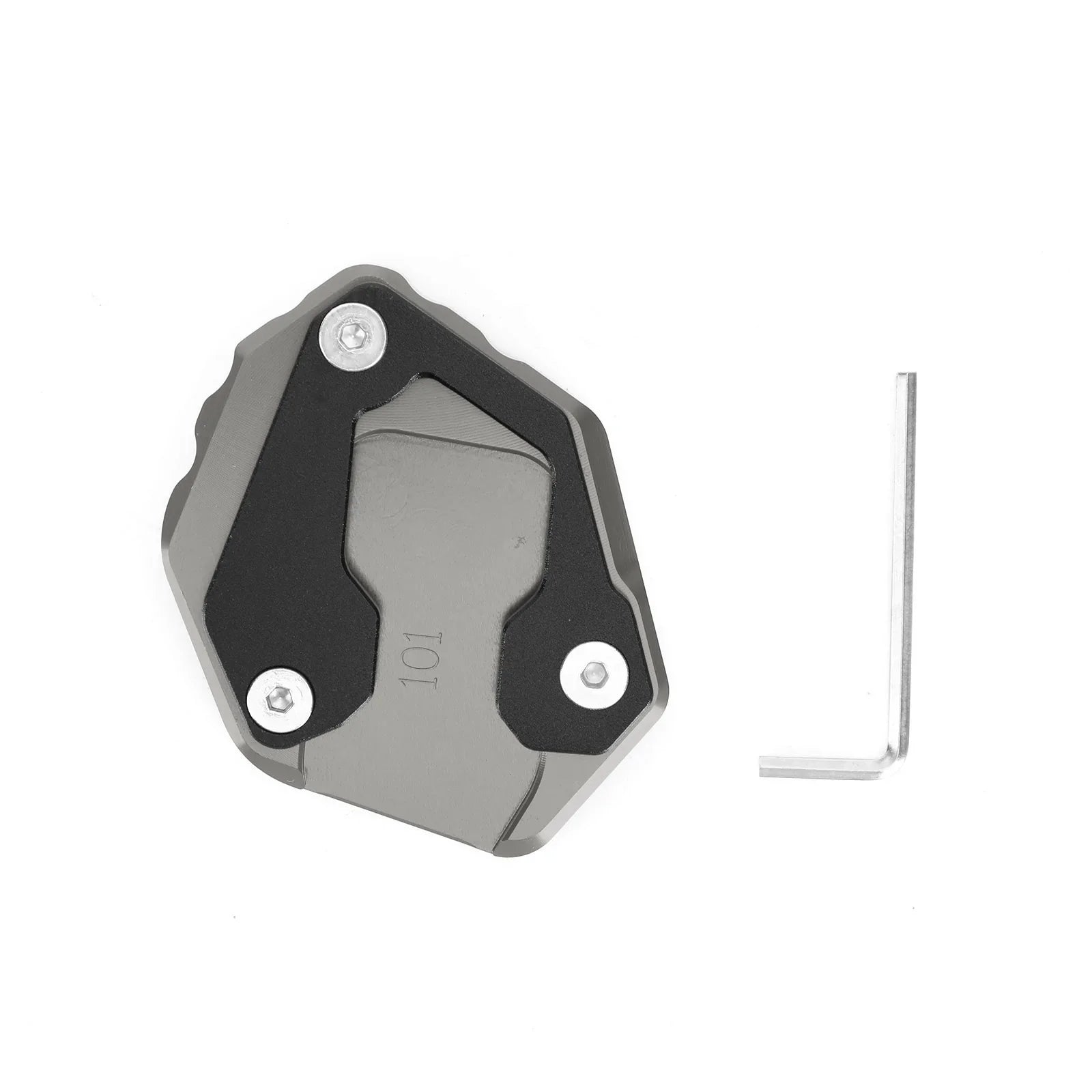 Almohadilla de placa de ampliación de pata de cabra compatible con Yamaha MT-09 MT 09 2021 genérico