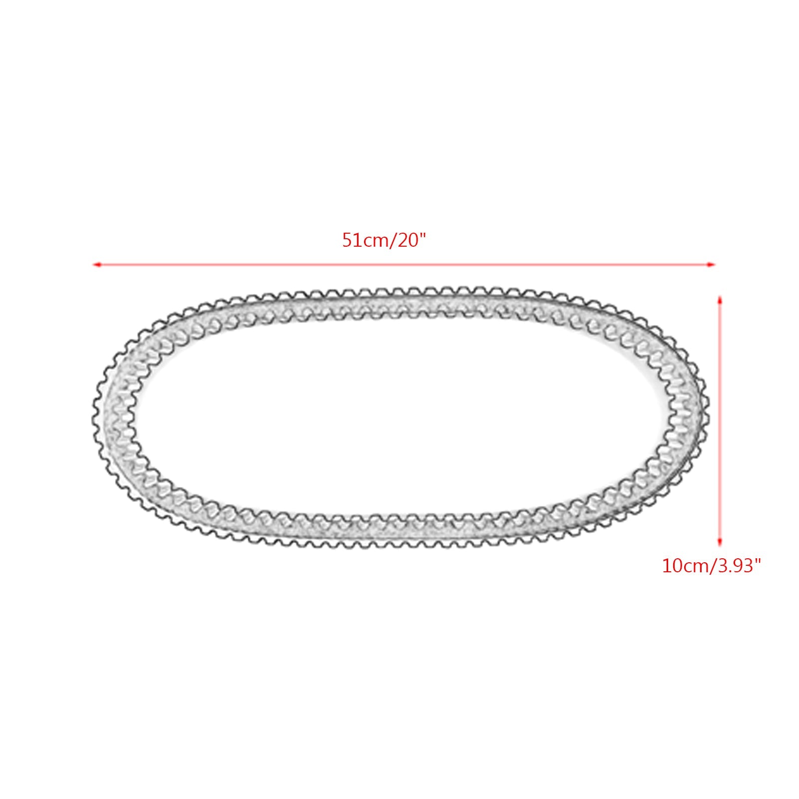 Cinghia di trasmissione 1133OCx31W Per ARGO ATV PART 127-159 HD 650 750 SCOUNT &amp; FRONTIER Generico