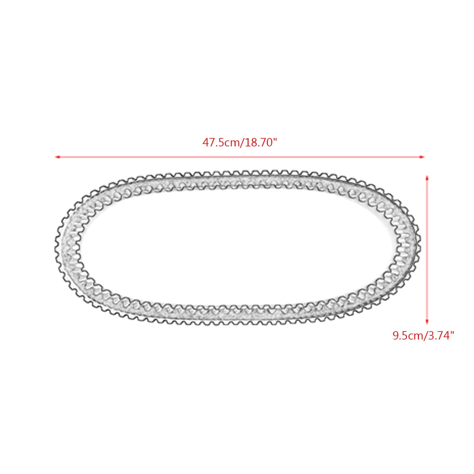 Cinghie di trasmissione 3211143 per Polaris 2012-2016 RZR 570 2015 Ranger 570