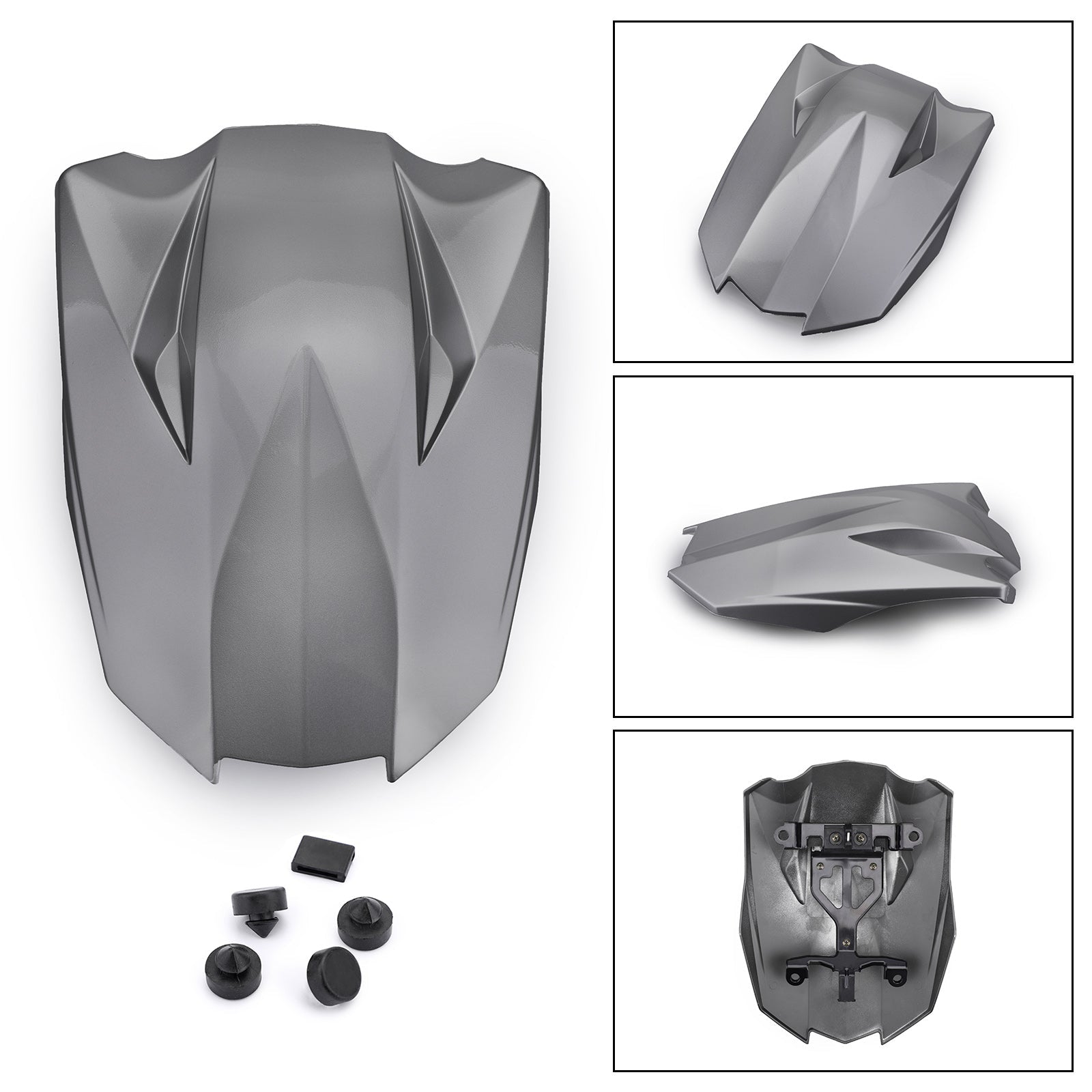 Cubierta de asiento individual trasero de plástico ABS carenado para Kawasaki Z1000SX 2010-2023