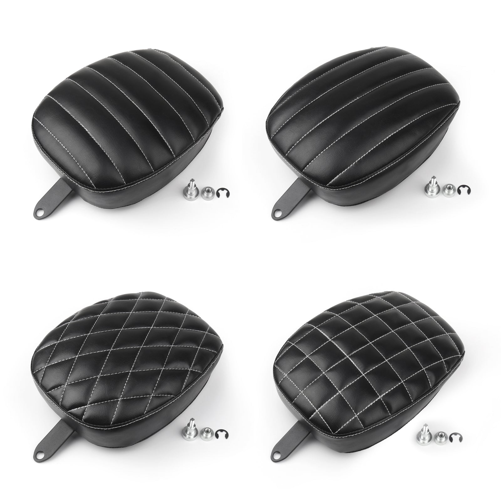 Motor Rear Passenger Cushion Pillion Seat Pad for Harley X48 72 XL1200