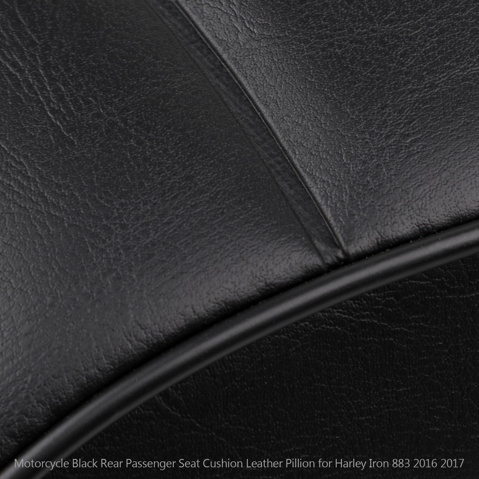 Sella passeggero posteriore nera per Sportster Iron 883 XL883N 2016 2017 Generic