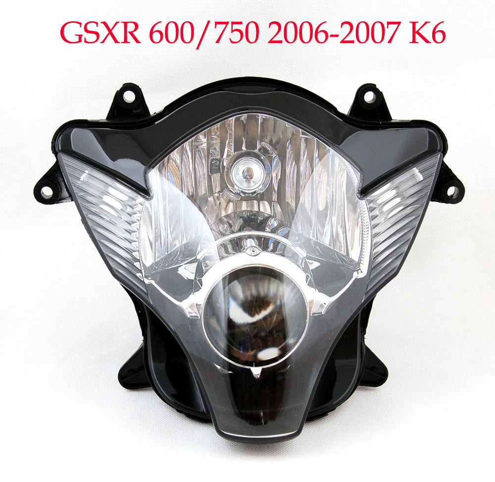 Moottoripyörän ajovalokokoonpano Suzuki GSXR 600 750 1000 Hayabusa 1300 Generic Clear