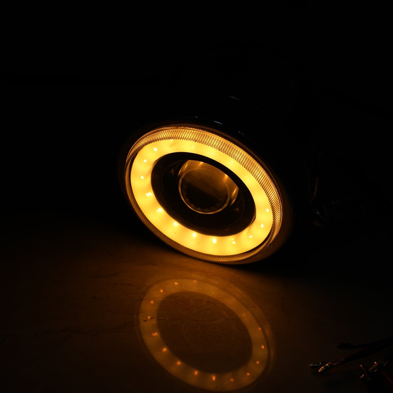 Faro de proyector de motocicleta 4,3 "U5 12V LED lámpara de cabeza antiniebla de conducción genérica 