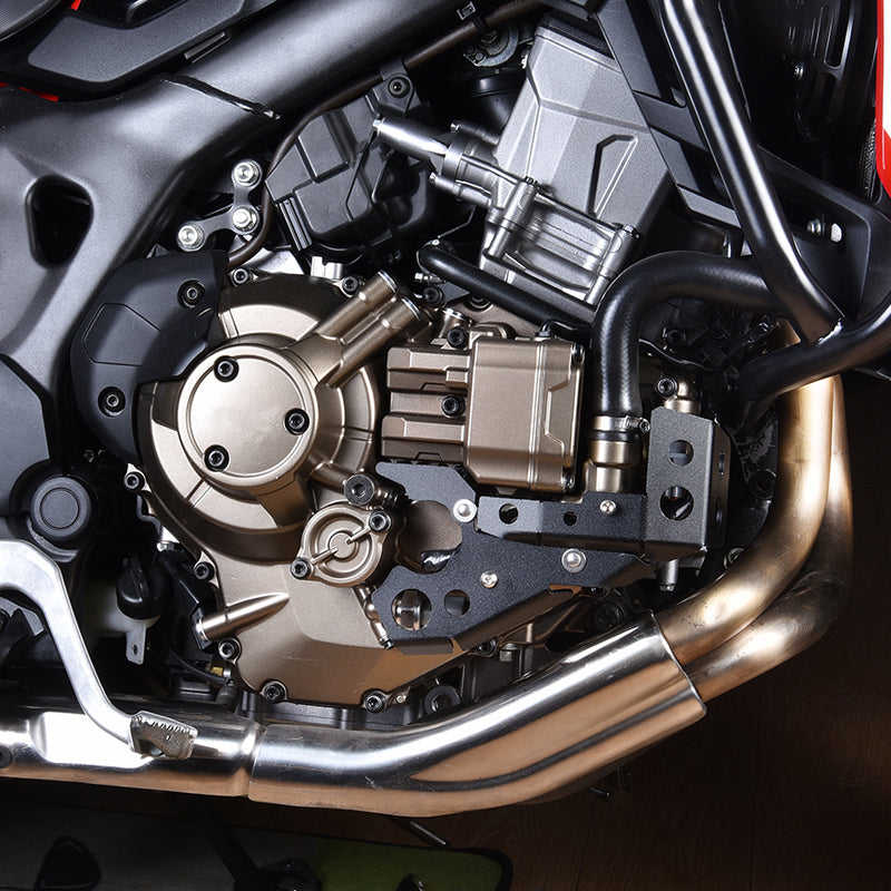 Protezione motore destra Protezione testa cilindro per Honda CRF1000L Africa Twin 16-19 Generico