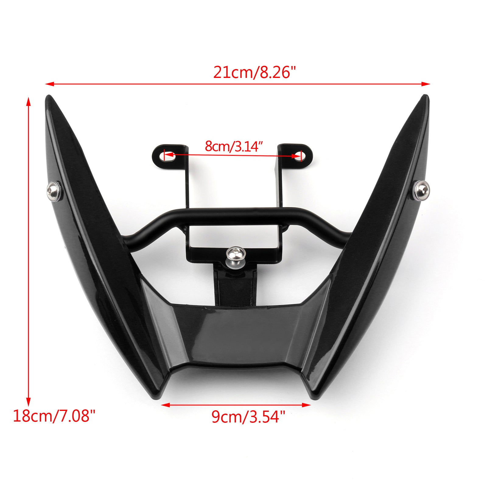 Upper Stay Bracket Front Headlight Trim Frame For Yamaha MT 9 FZ-9 14-16