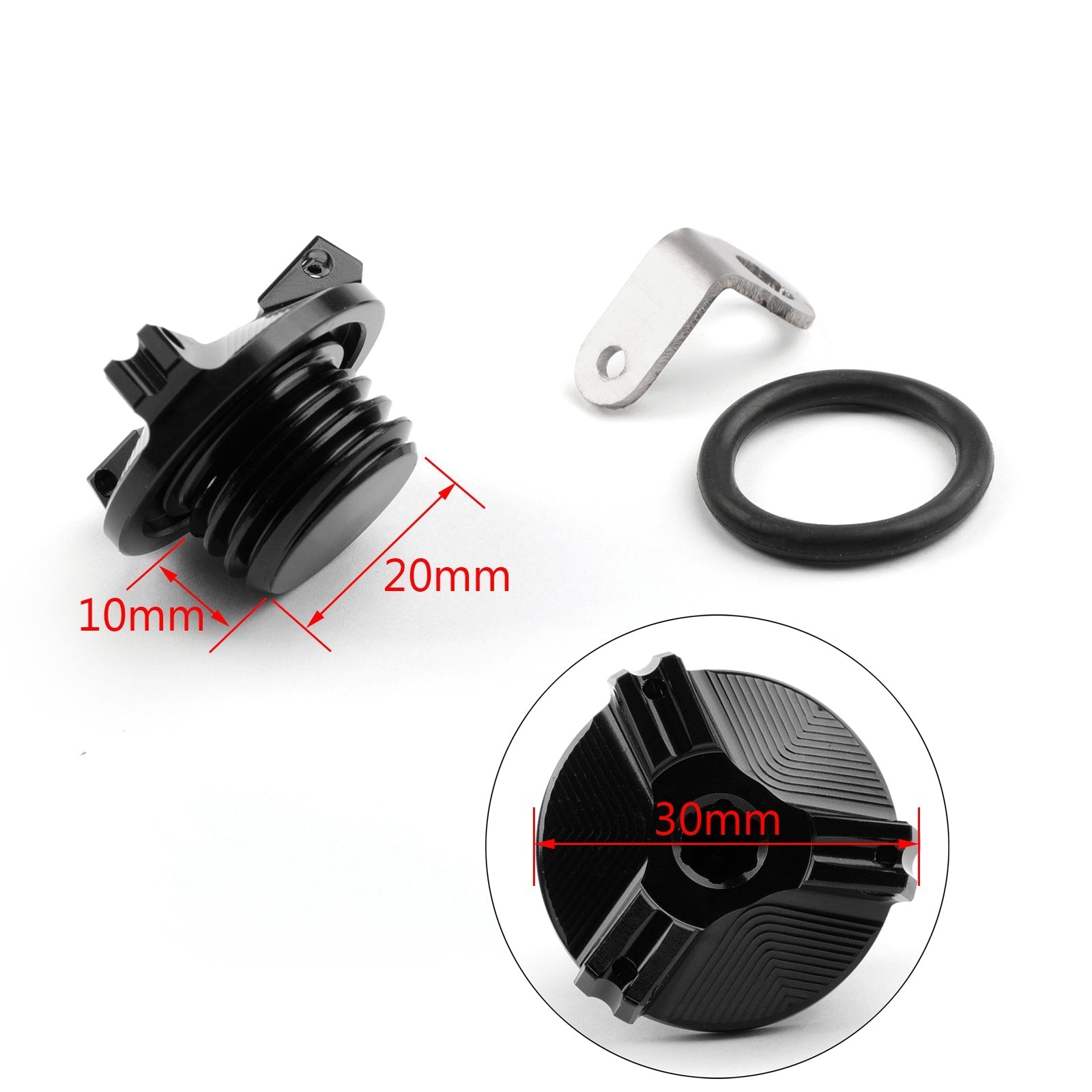 M20 Engine Oil Filler Plug Fill Cap Screw For Honda Ducati Kawasaki Yamaha