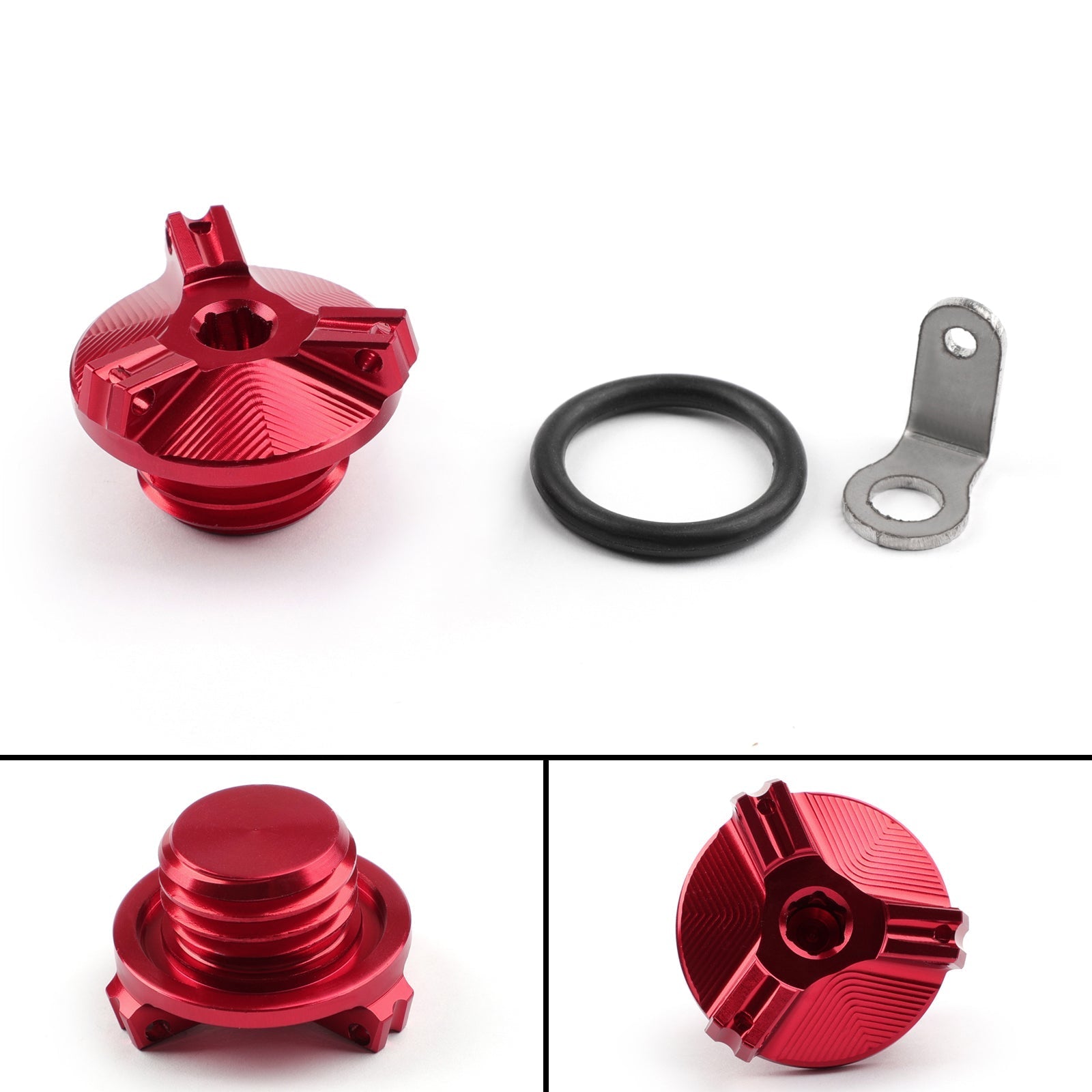 M20 Engine Oil Filler Plug Fill Cap Screw For Honda Ducati Kawasaki Yamaha