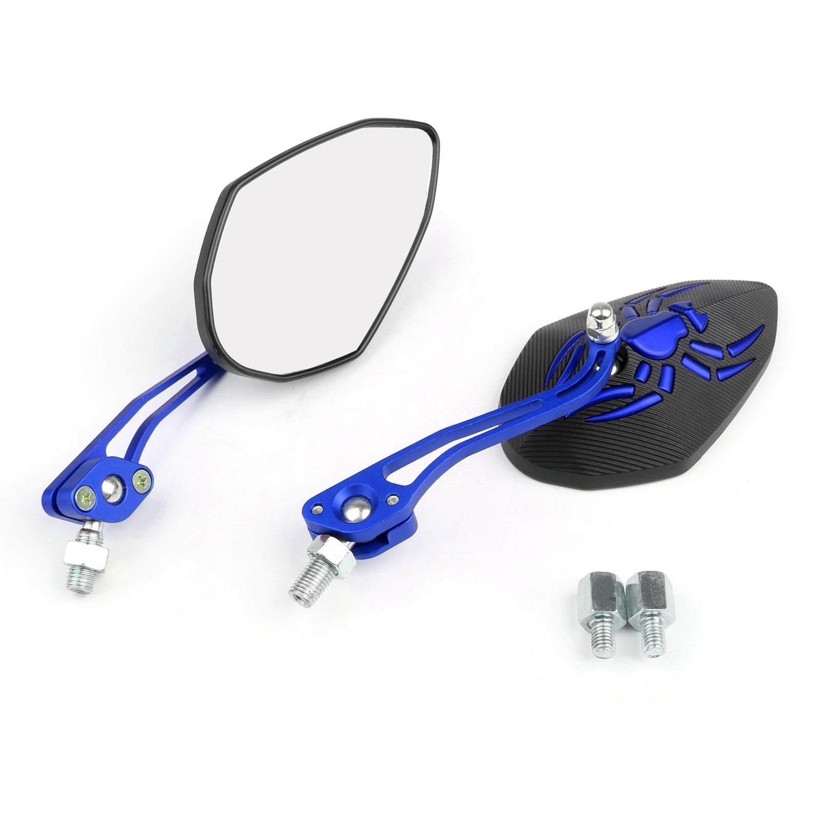 Specchietti laterali universali da 8 mm 10 mm per motocicletta Spider