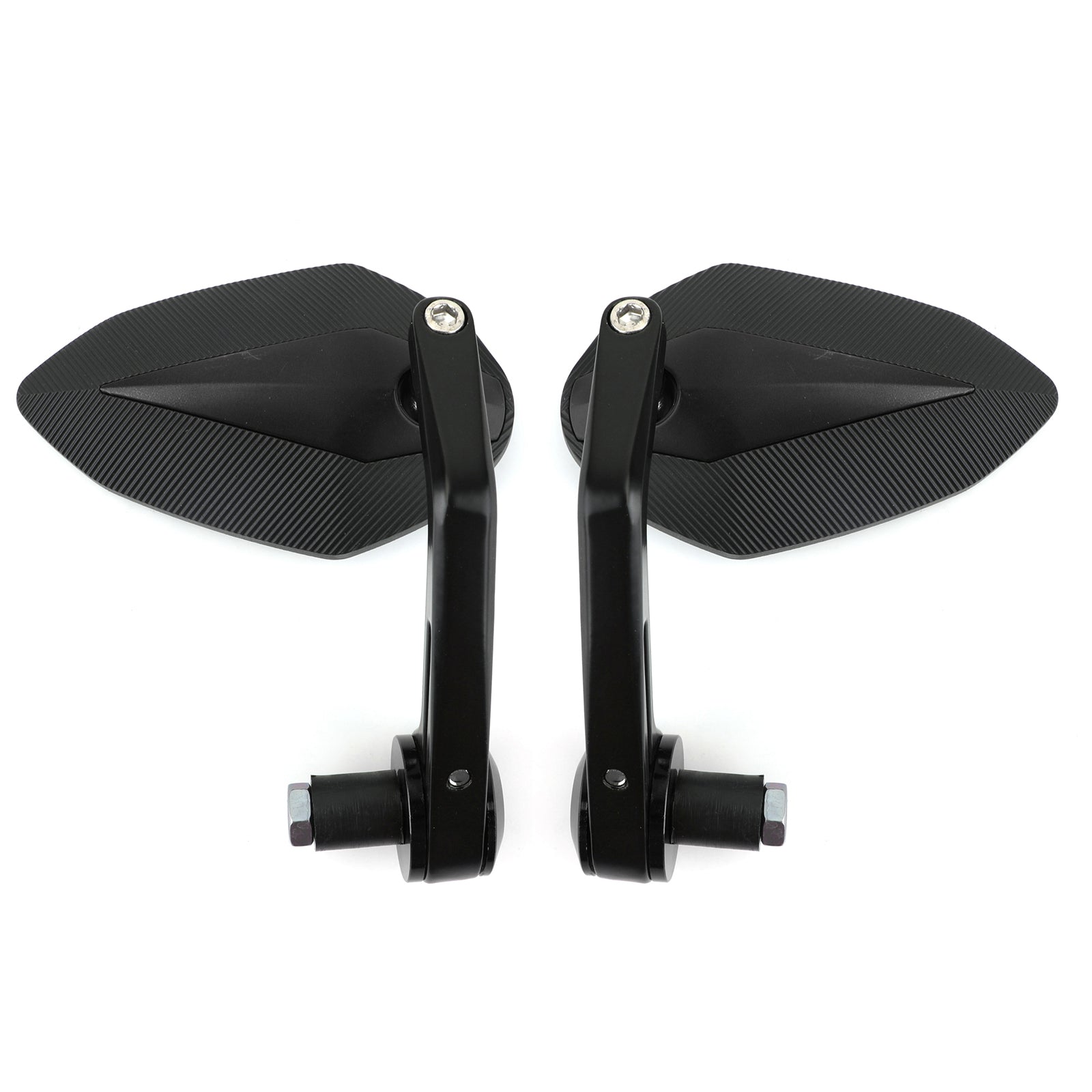 CNC moto 7/8 guidon fin rétroviseurs latéraux pour Bobber Cafe Racer générique