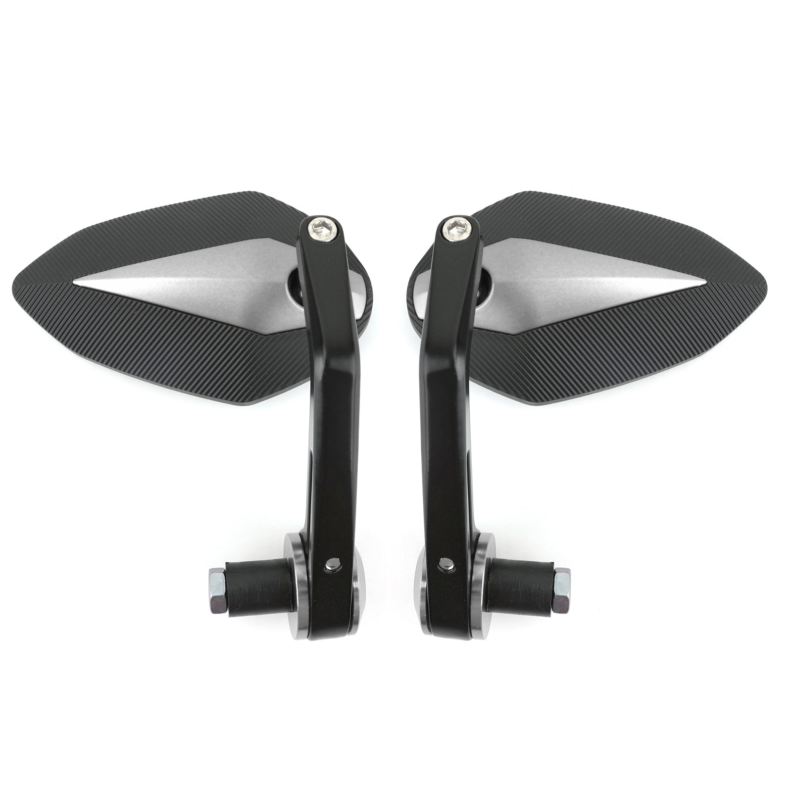 CNC moto 7/8 guidon fin rétroviseurs latéraux pour Bobber Cafe Racer générique