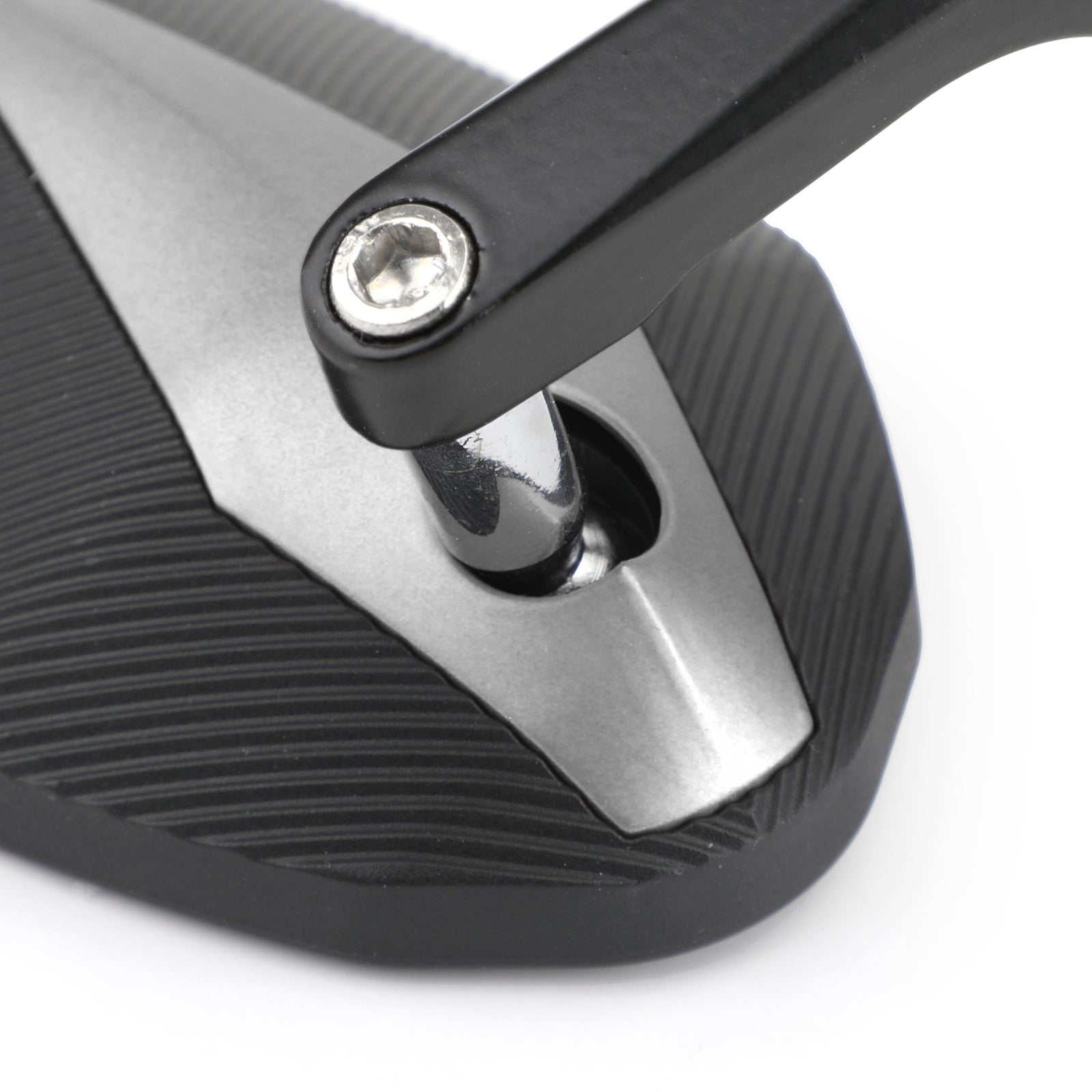 CNC moto 7/8 guidon fin rétroviseurs latéraux pour Bobber Cafe Racer générique