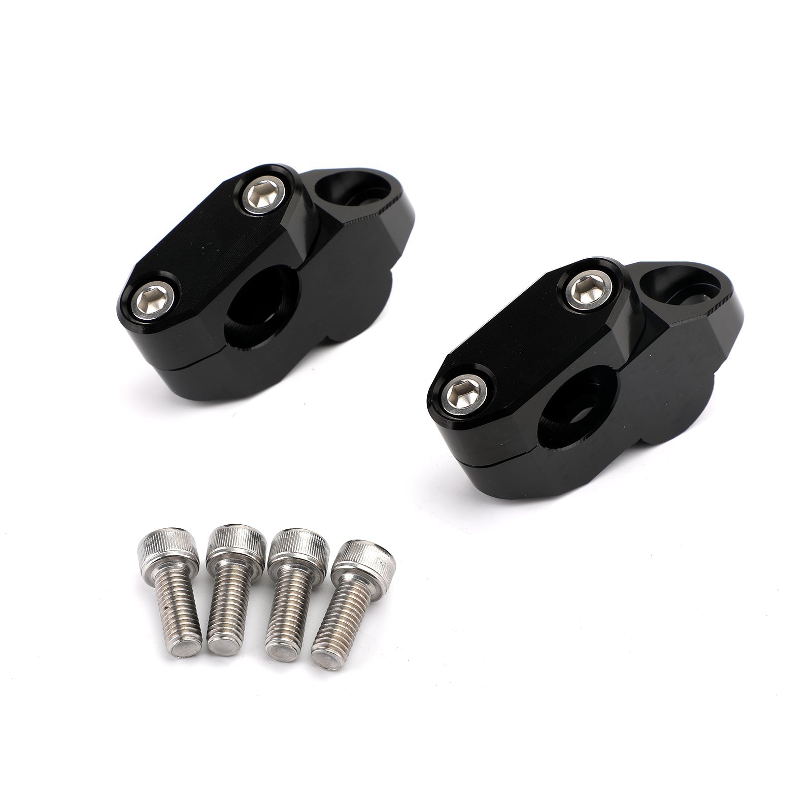 Billet Alu 1 Rise 7/8 Rehausseurs de guidon pour moto ATV Moto Quad Générique