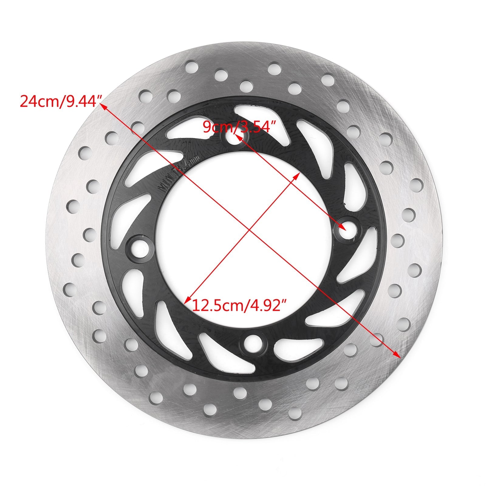 Rotor de disco de freno trasero para Honda NSS250 EX 5/6 AX 5/6 05-06 CB-1 CB 500/700/900 Genérico