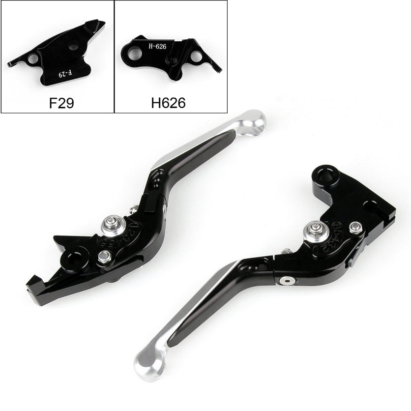 Leviers d'embrayage de frein extensibles pliables réglables pour Honda CBR929RR 2000-2001 générique