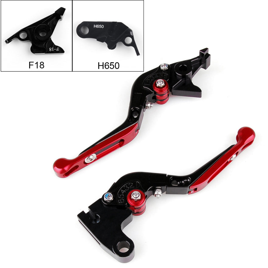 Leviers d'embrayage de frein extensibles pliables réglables pour Honda CBR650FCB650F 14-15 générique