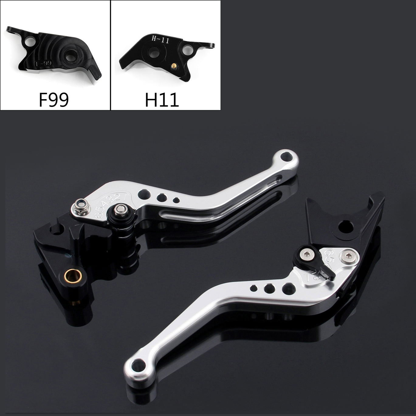 Leviers d'embrayage de frein courts pour Ducati 1299/1199/959/899 Panigale Xdiavel 749 Generic